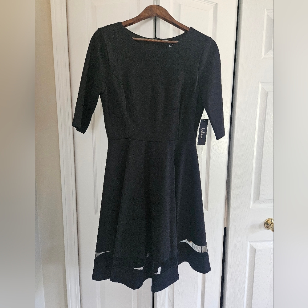Lulu's Black Dress, Size M, NWT